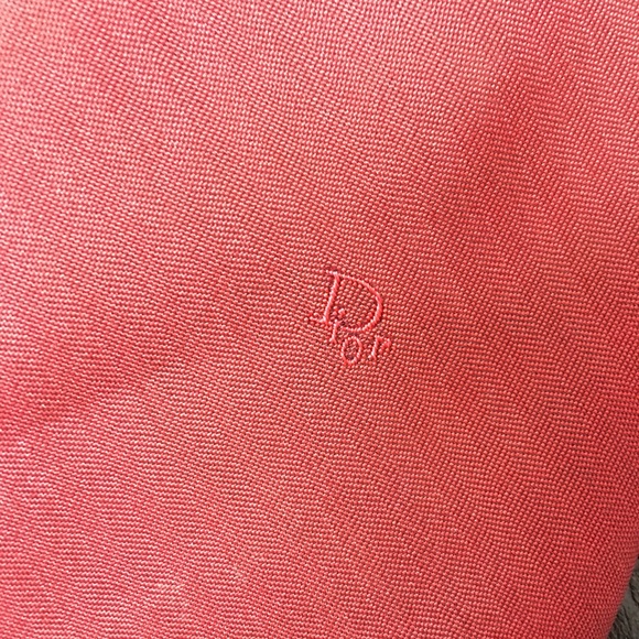 Vintage Christian Dior Red Mens Tie - Picture 4 of 8